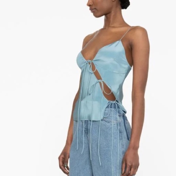 CHRISTOPHER ESBER - SLOPE SILK CAMI - SIZE 4 US - Picture 2 of 5